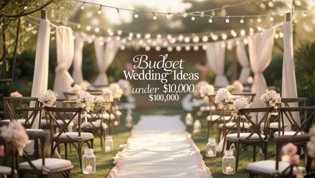 budget wedding ideas under $10,000